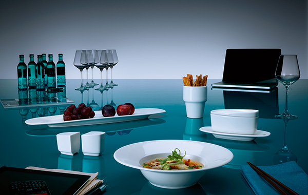 Geschirr und Gläser für Caterings, für Meetings, Bankette etc.