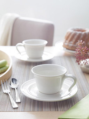 Kaffeeservice speziell entwickelt für Senioren